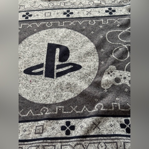 Sony Gray Crewneck Sweater with PlayStation Design - Picture 3 of 8